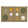 Image 3 : [22 Coins] 1955 US Mint Set 1C-50C