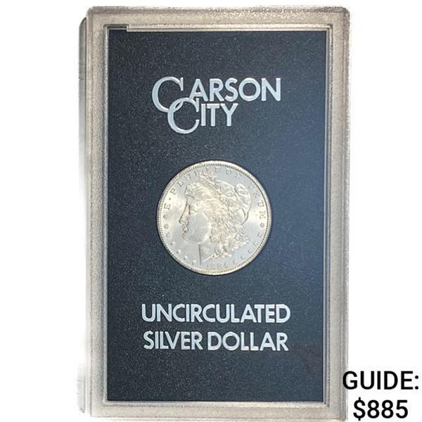 1884-CC Morgan Silver Dollar GSA UNCIRCULATED