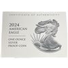 Image 4 : 2024 Silver Eagle Proof
