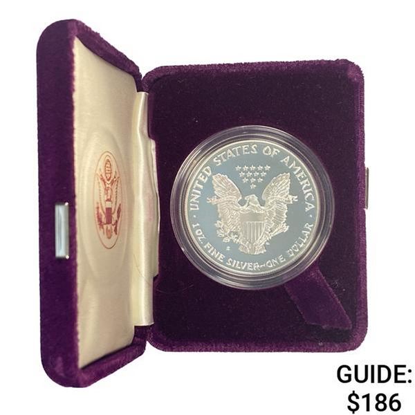 1992-S Silver Eagle Proof