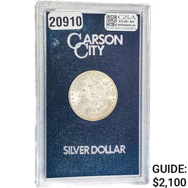 1881-CC Morgan Silver Dollar GSA UNCIRCULATED