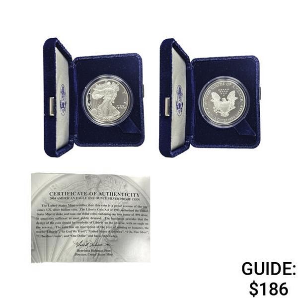 2004-W Silver Eagle Proof