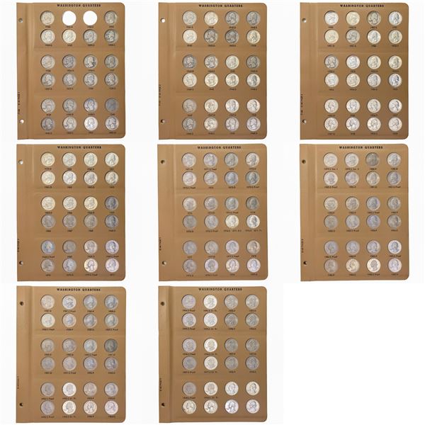 1932-1998 Washington 25C Album [190] Coins