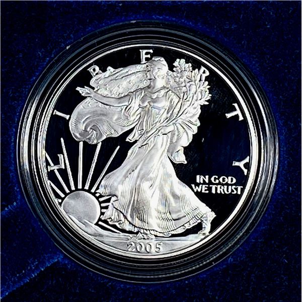 2005 Silver Eagle Proof