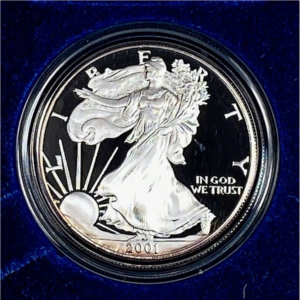 2001 Silver Eagle Proof