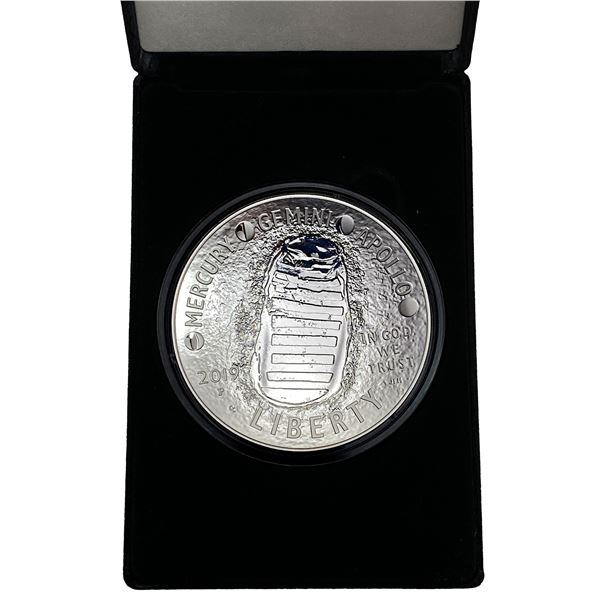 2019 Silver Apollo 11 50th Anniv. Comm. 5 troy oz