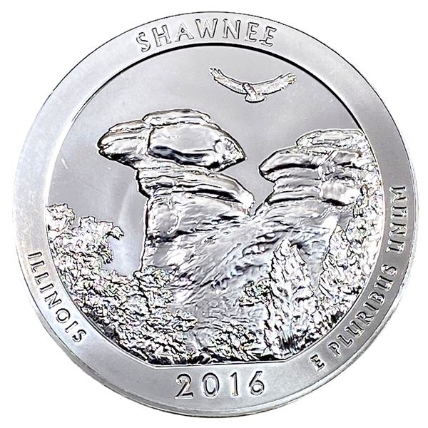 2016 Silver 5 oz 25C Shawnee