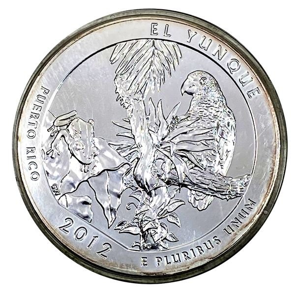2012 Silver 5 oz 25C El Yunque