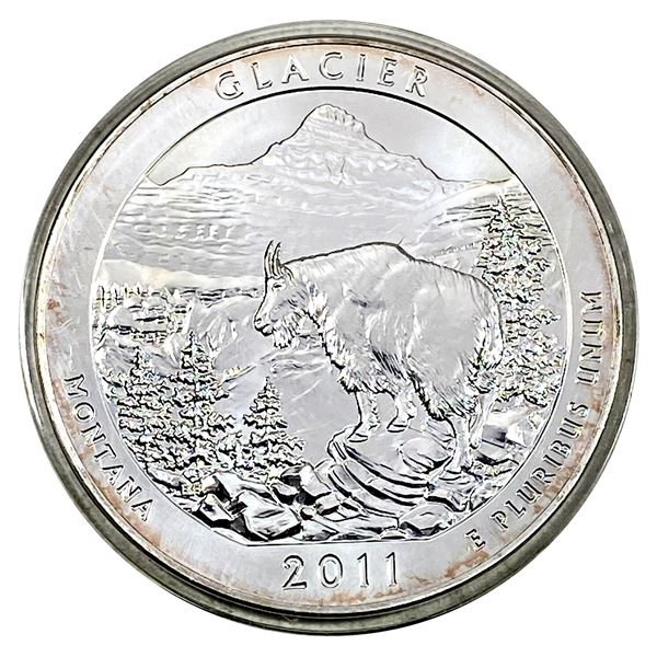 2011 Silver 5 oz 25C Glacier