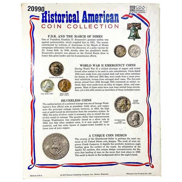 1943-1974 Historical American Coin Collection
