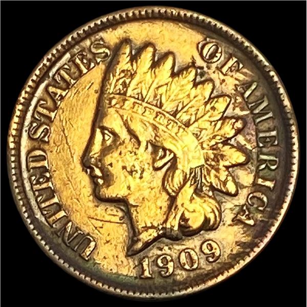 1909-S Indian Head Cent CLOSELY UNCIRCULATED