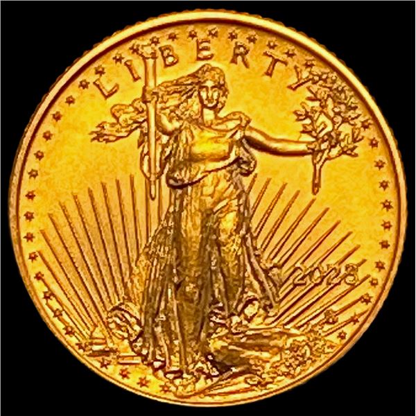 2023 1/10oz $5 Gold American Eagle GEM BU