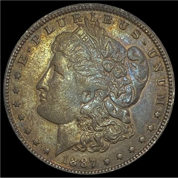 1887-O Silver Morgan Dollar NEARLY UNCIRCULATED