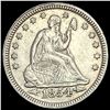 Image 1 : 1854 Arrows Seated Liberty Quarter CLOSELY UNCIRCULATED