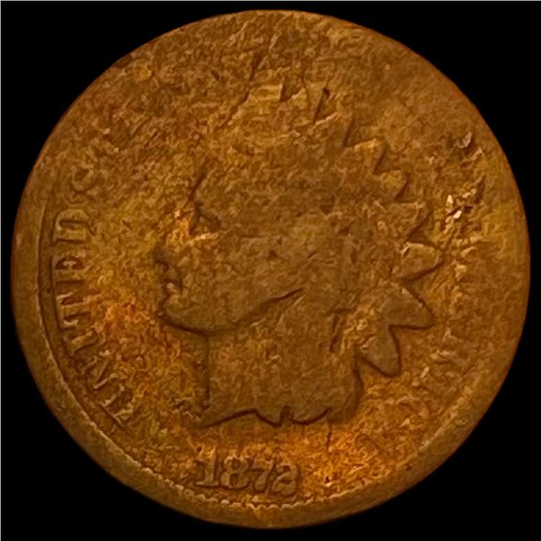 1872 Indian Head Cent LIGHTLY CIRCULATED