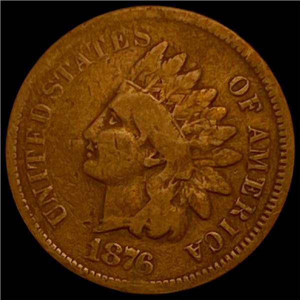 1876 Indian Head Cent LIGHTLY CIRCULATED