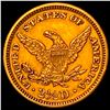 Image 2 : 1905 Liberty Head Quarter Eagle $2.50 Gold UNCIRCULATED