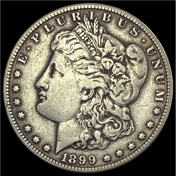 1899-S Silver Morgan Dollar LIGHTLY CIRCULATED