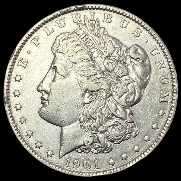 1901 Morgan Silver Dollar CLOSELY UNCIRCULATED