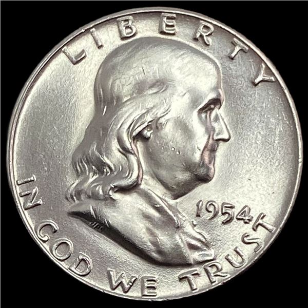 1954 Silver Franklin Half Dollar UNCIRCULATED