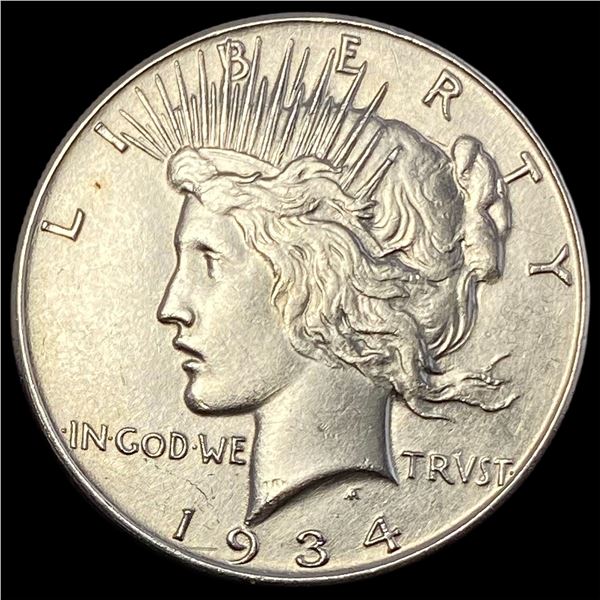 1934 Silver Peace Dollar UNCIRCULATED