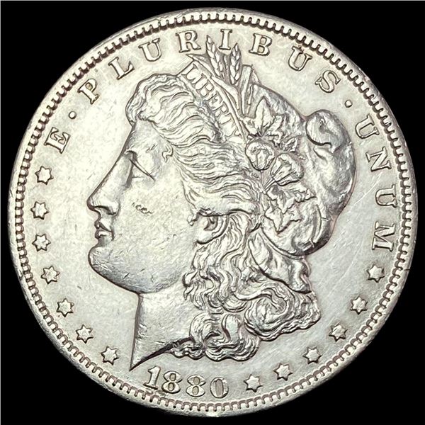 1880-CC Silver Morgan Dollar CLOSELY UNCIRCULATED