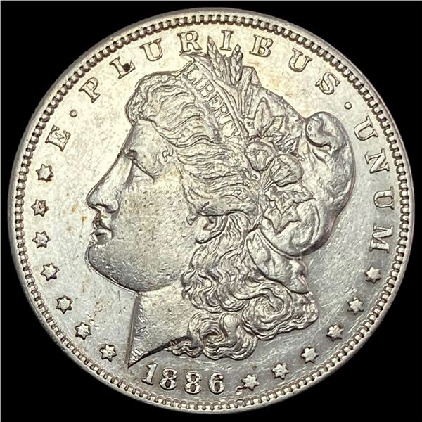 1886-S Silver Morgan Dollar CLOSELY UNCIRCULATED