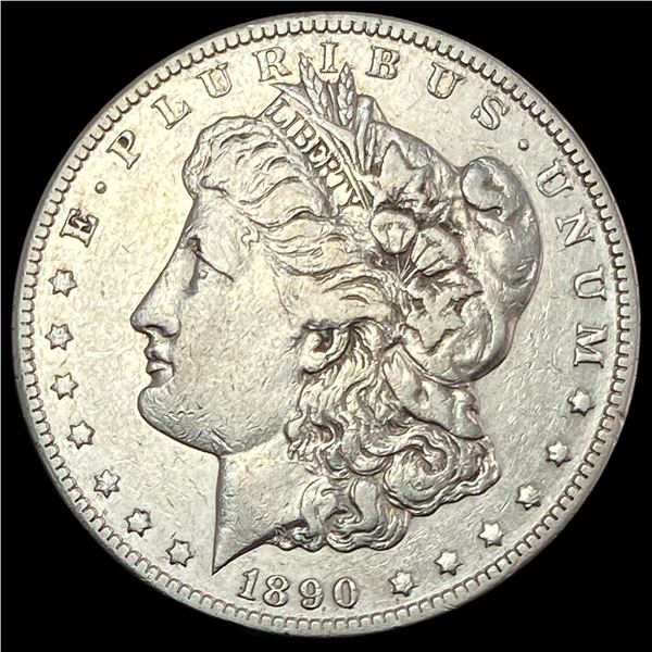 1890-CC Silver Morgan Dollar LIGHTLY CIRCULATED