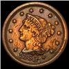 Image 1 : 1853 Braided Hair Large Cent CLOSELY UNCIRCULATED