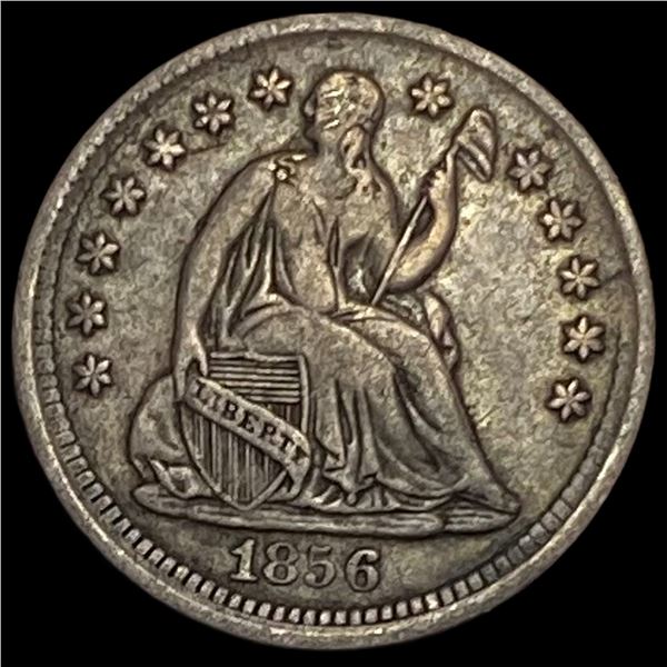 1856 Seated Liberty Half Dime LIGHTLY CIRCULATED