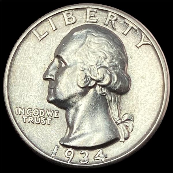 1934 Silver Washington Quarter UNCIRCULATED