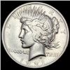 Image 1 : 1921 Silver Peace Dollar CLOSELY UNCIRCULATED