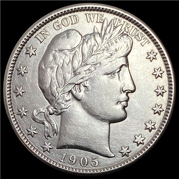 1905-O Silver Barber Half Dollar UNCIRCULATED