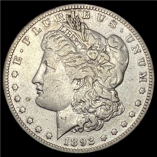 1892-S Silver Morgan Dollar LIGHTLY CIRCULATED