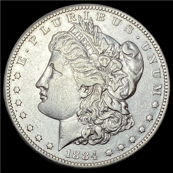 1884-S Silver Morgan Dollar CLOSELY UNCIRCULATED