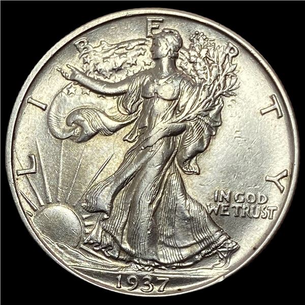 1937 Walking Liberty Half Dollar CLOSELY UNCIRCULATED