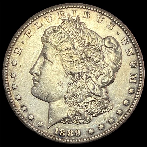 1889-S Silver Morgan Dollar CLOSELY UNCIRCULATED