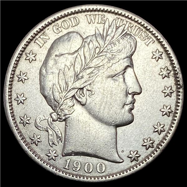 1900 Barber Silver Half Dollar UNCIRCULATED