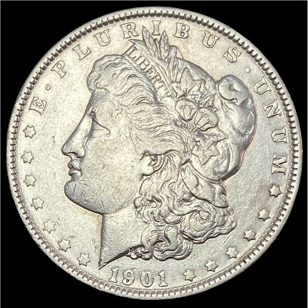 1901 Morgan Silver Dollar CLOSELY UNCIRCULATED