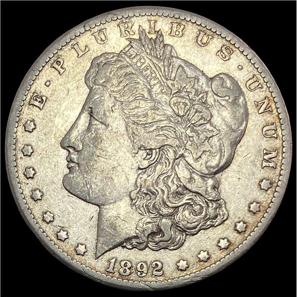 1892-CC Silver Morgan Dollar LIGHTLY CIRCULATED