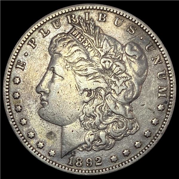 1892-S Silver Morgan Dollar LIGHTLY CIRCULATED