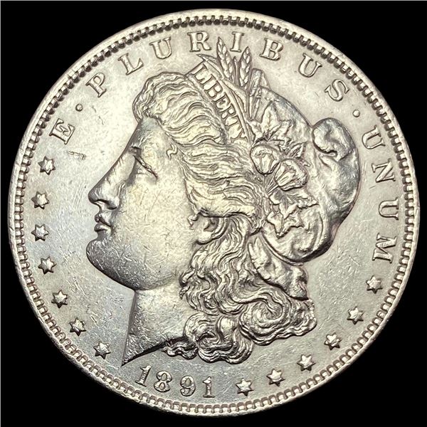 1891 Silver Morgan Dollar UNCIRCULATED