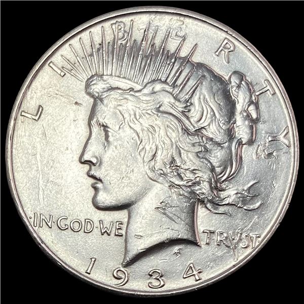 1934-D Silver Peace Dollar UNCIRCULATED