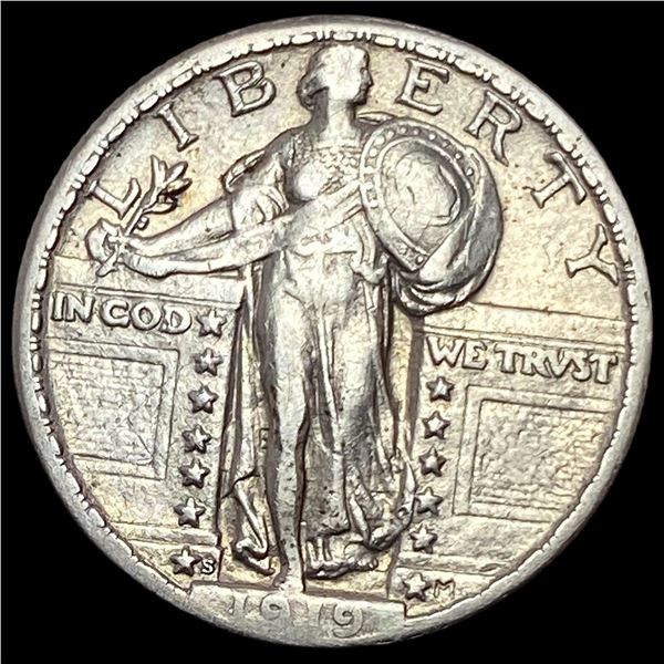 1919-S Standing Liberty Quarter CLOSELY UNCIRCULATED