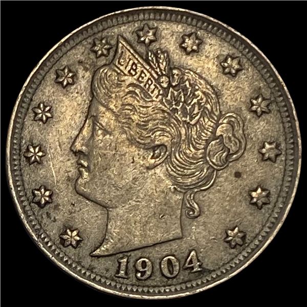 1904 Liberty Head Nickel CLOSELY UNCIRCULATED