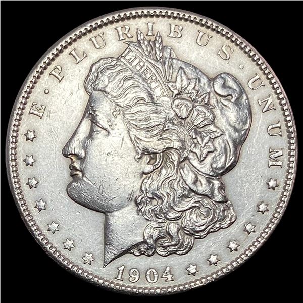 1904 Morgan Silver Dollar CLOSELY UNCIRCULATED