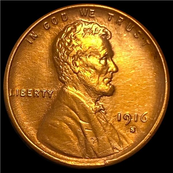 1916-S Lincoln Wheat Cent UNCIRCULATED