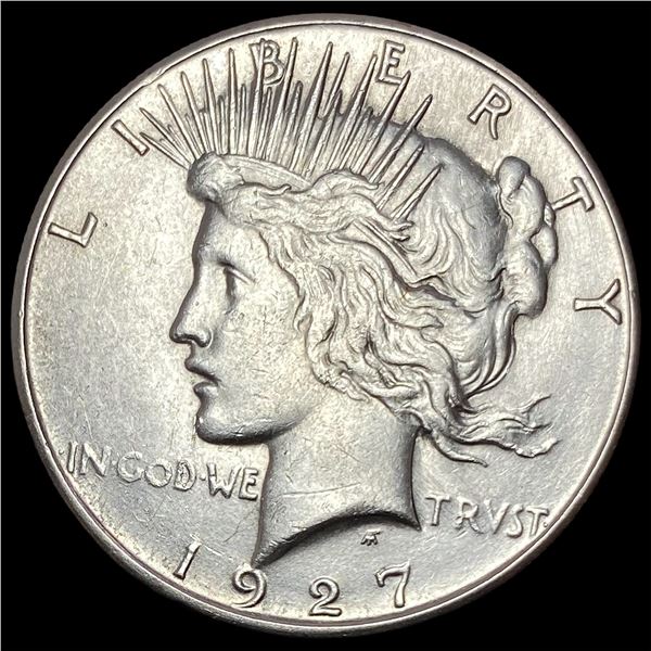 1927-S Silver Peace Dollar LIGHTLY CIRCULATED