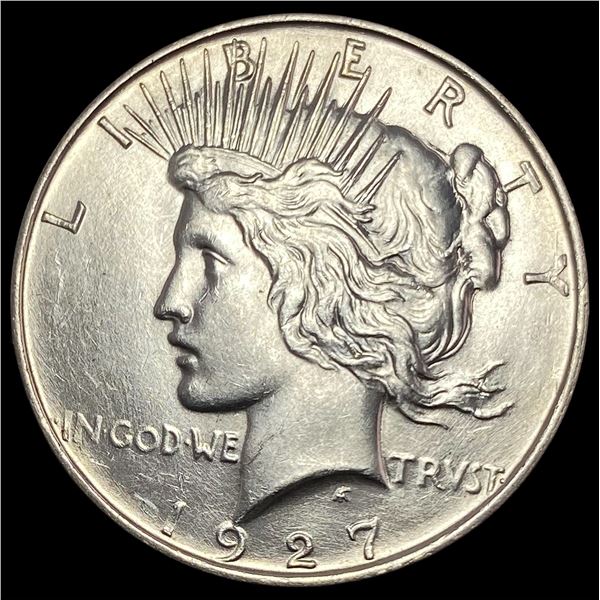 1927-D Silver Peace Dollar CHOICE BU