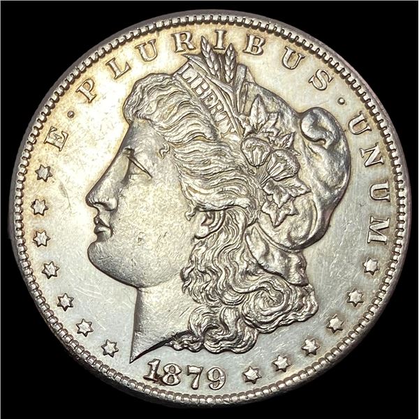 1879-S Silver Morgan Dollar CLOSELY UNCIRCULATED